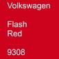 Preview: Volkswagen, Flash Red, 9308.